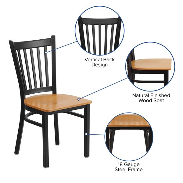 Restaurant Chair, 20-1/4