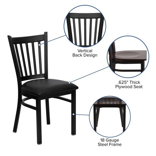 Restaurant Chair, 20-1/4