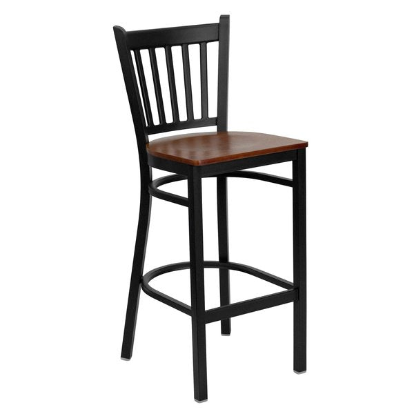 Restaurant Stool, Vertical Back, Chy Seat