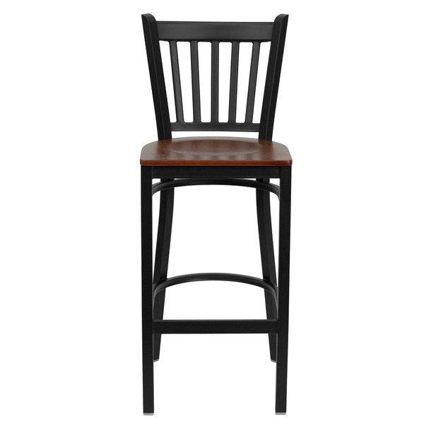 Restaurant Stool, Vertical Back, Chy Seat