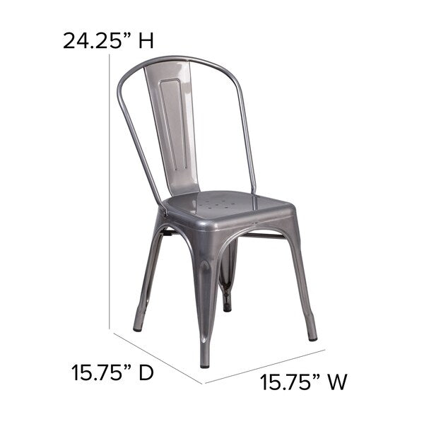 Indoor Stackable Chair, 21