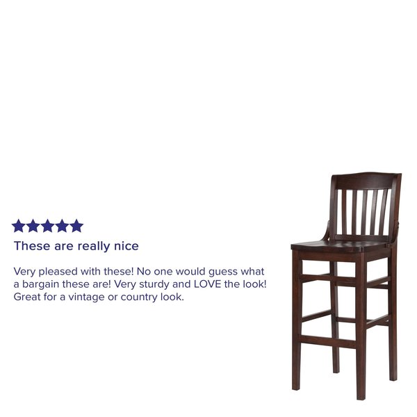 Stool, Hercules, Walnut Wood