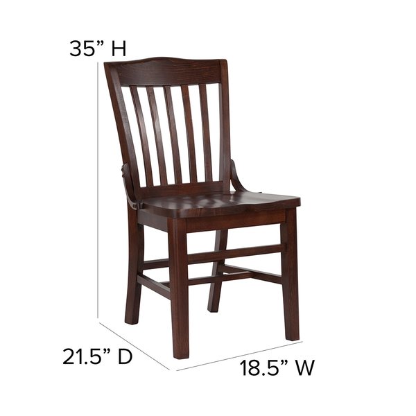 Dining Chair, Hercules, Walnut Wood