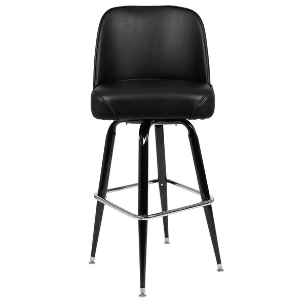 Metal Barstool w/Swivel Bucket Seat
