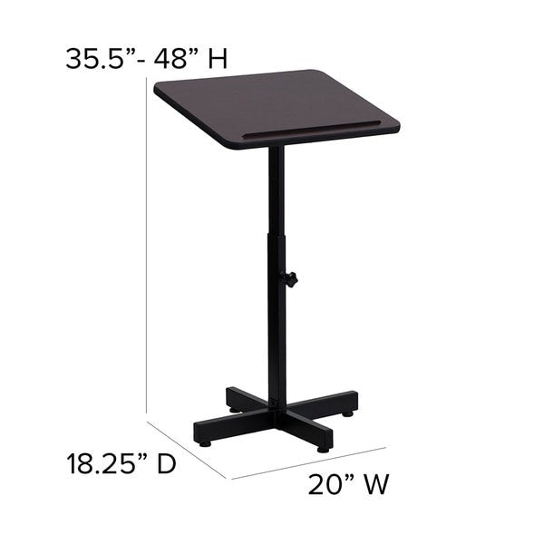 Lectern, Mahogany, Floor Type