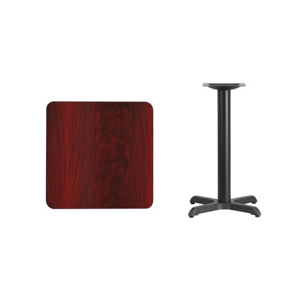 Square Laminate Table, 24