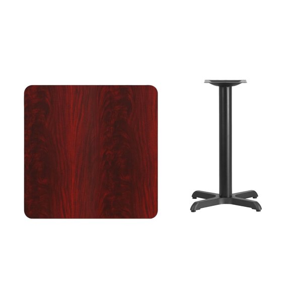 Square Laminate Table, 30