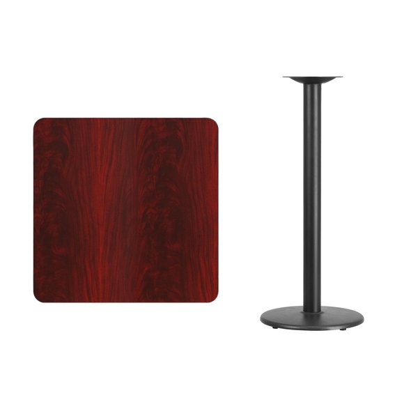 Square Laminate Table, 30