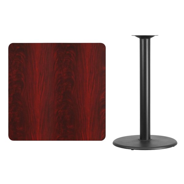Square Laminate Table, 36