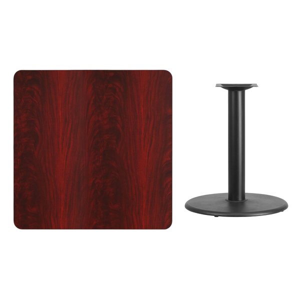 Square Laminate Table, 36
