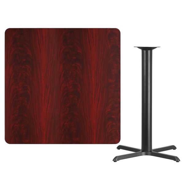 Square Laminate Table, 42