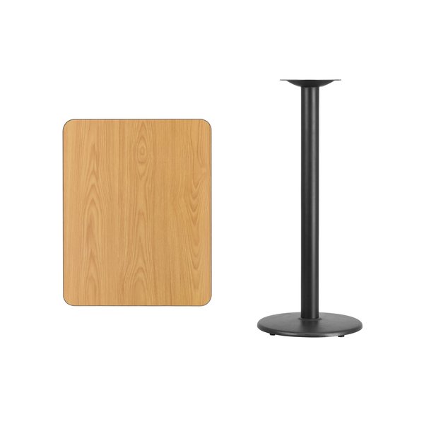 Rectangle Natural Laminate Table, 24