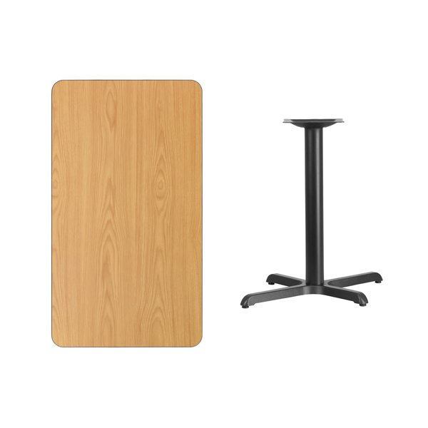 Rectangle Natural Laminate Table, 24