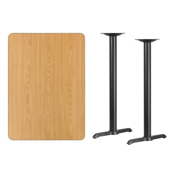 Rectangle Natural Laminate Table, 30