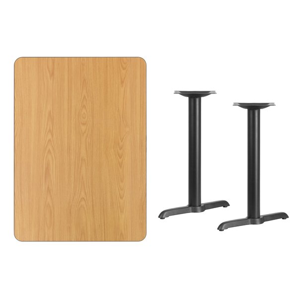 Rectangle Natural Laminate Table, 30