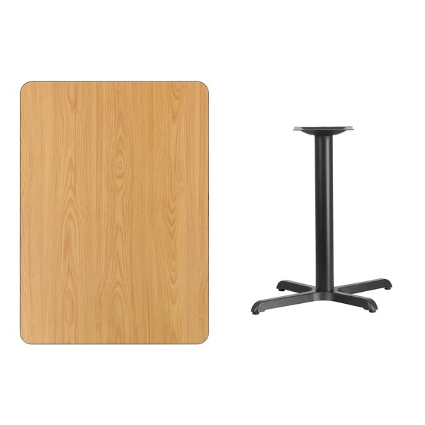 Rectangle Natural Laminate Table, 30