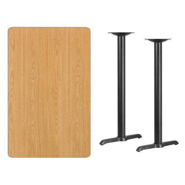 Rectangle Natural Laminate Table, 30