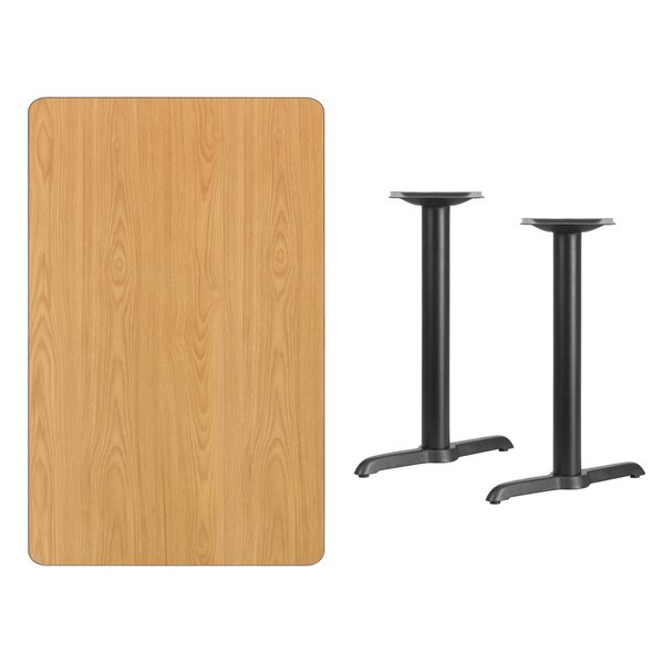 Rectangle Natural Laminate Table, 30