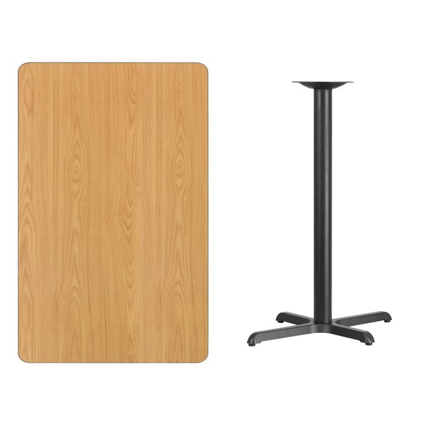 Rectangle Natural Laminate Table, 30