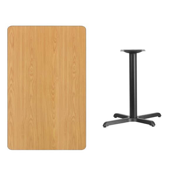 Rectangle Natural Laminate Table, 30