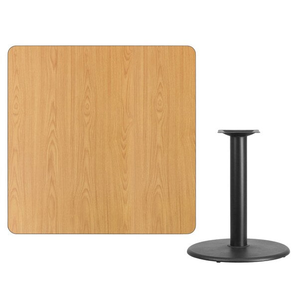 Square Natural Laminate Table, 42