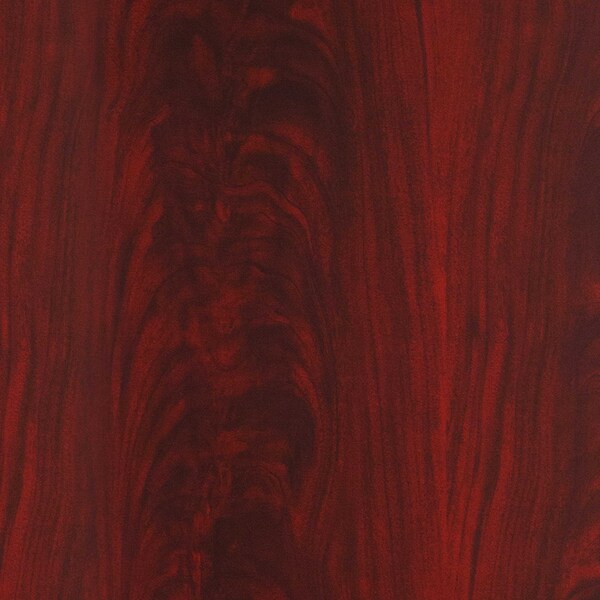 Round Mahogany Laminate Table w/Rnd Base, 36