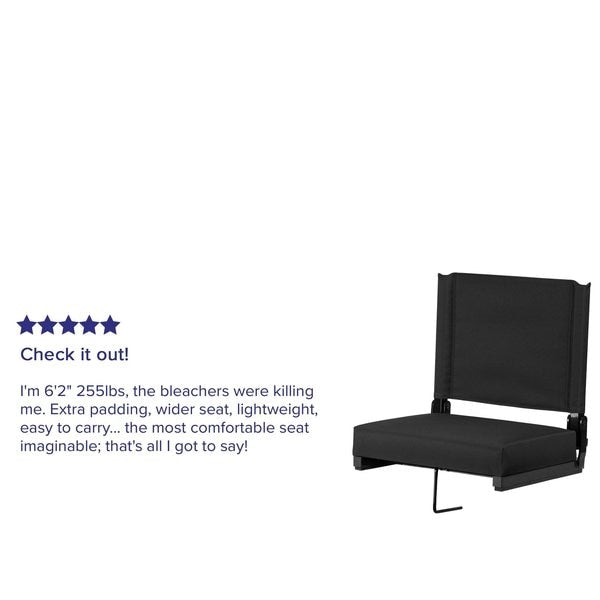 Stadium Chair, Black