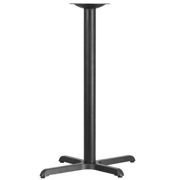 Restaurant Table X-Base with 3