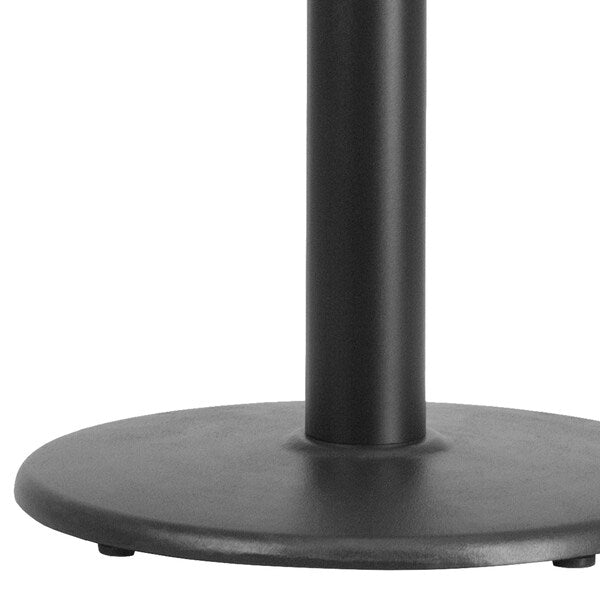 Round Restaurant Table Base with 3