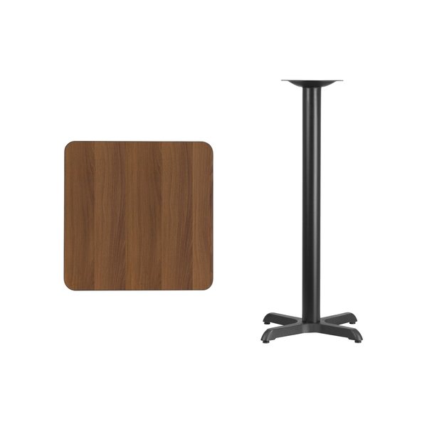 Square Laminate Table, 24