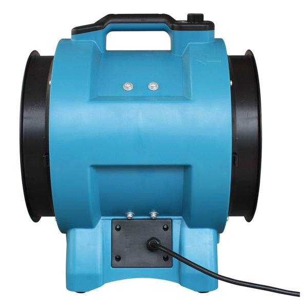 1/2 HP, 2600 CFM, 6A, Variable Speed, 12 Inch. Industrial Confined Space Ventilator Fan