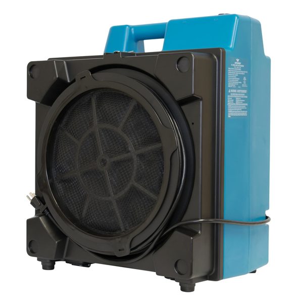 1/2 HP, 600 CFM, 2.8 Amps, 5 Speed Air Scrubber with HEPA & Activated Carbon Filters