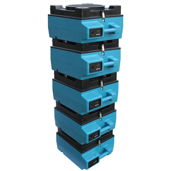 1/2 HP, 600 CFM, 2.8 Amps, 5 Speed Air Scrubber with HEPA & Activated Carbon Filters