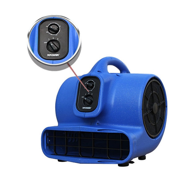 1/3 HP, 2000 CFM, 3.8 Amps, 3 Speed Mutli-Cage Dryer with Multi Cage Drying Kit
