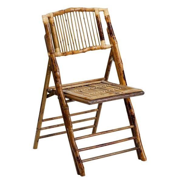 Folding Chair, Bamboo