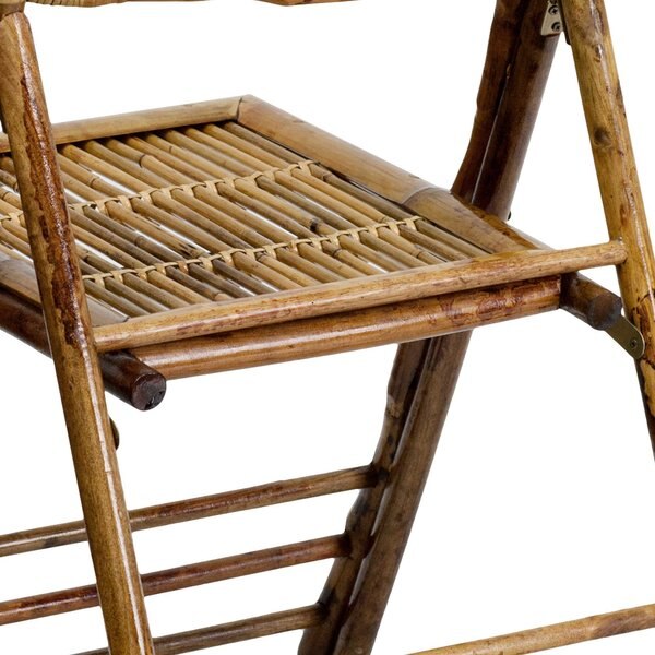 Folding Chair, Bamboo