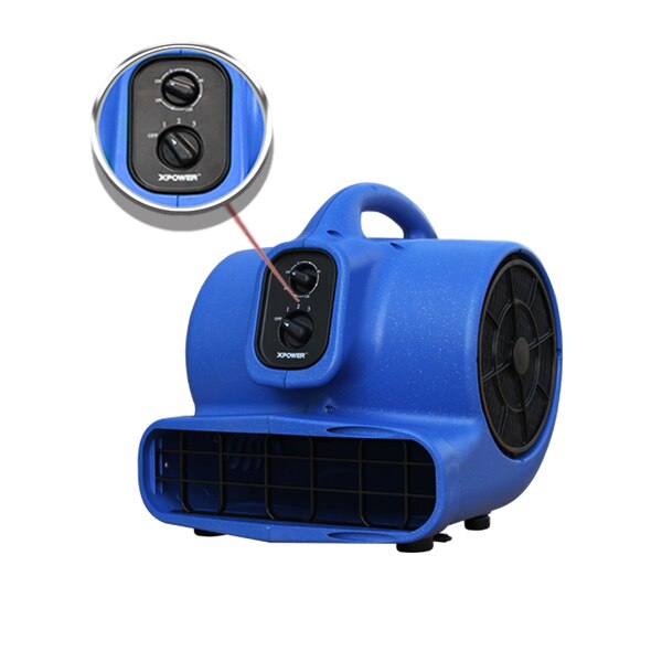 3/4 HP, 3200 CFM, 7.5 Amps, 3 Speed Mutli-Cage Dryer with Multi Cage Drying Kit