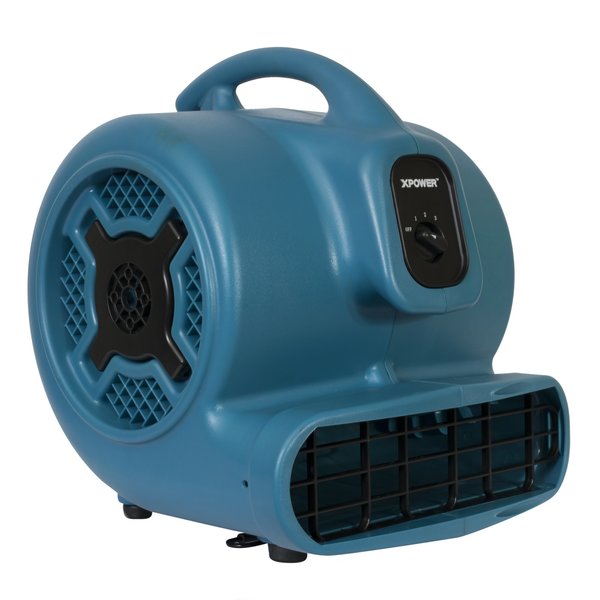1 HP, 3600 CFM, 8.5 Amps, 4 Positions, 3 Speeds Air Mover