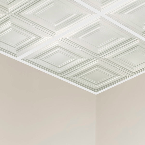 Syracuse Ceiling Tile, 24 in W x 24 in L, 5 PK
