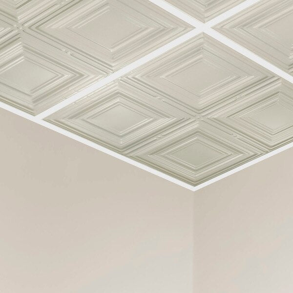 Syracuse Ceiling Tile, 24 in W x 24 in L, 5 PK