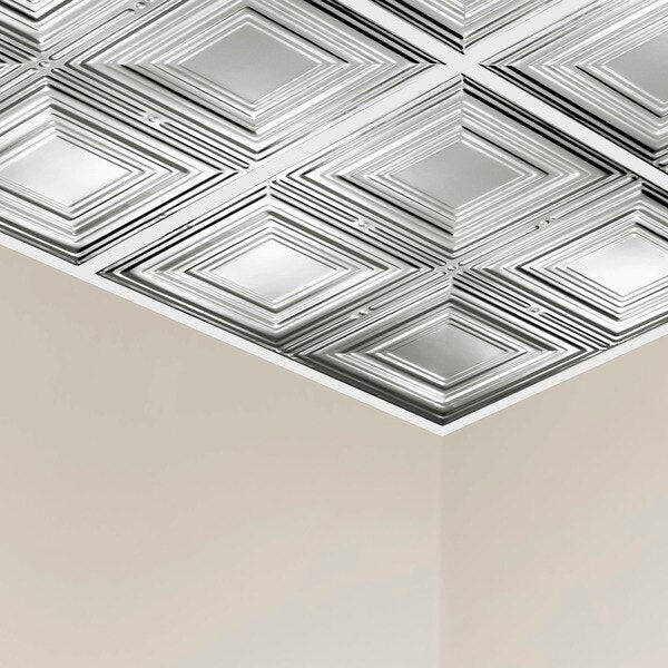 Syracuse Ceiling Tile, 24 in W x 24 in L, 5 PK
