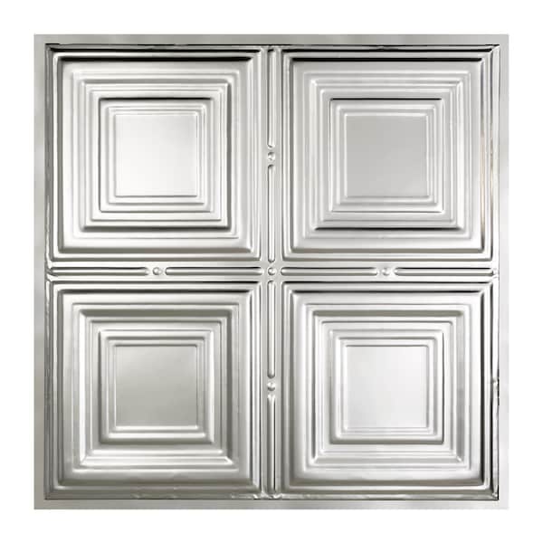 Syracuse Ceiling Tile, 24 in W x 24 in L, 5 PK