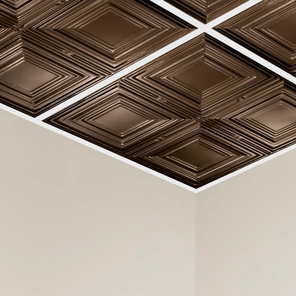 Syracuse Ceiling Tile, 24 in W x 24 in L, 5 PK
