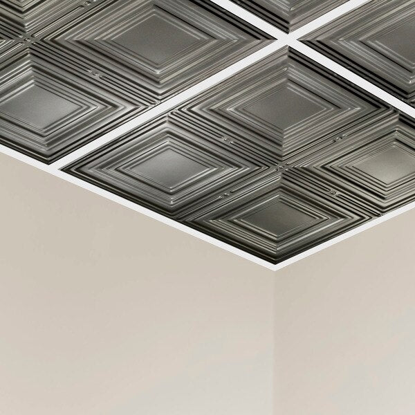 Syracuse Ceiling Tile, 24 in W x 24 in L, 5 PK