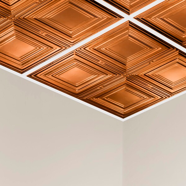 Syracuse Ceiling Tile, 24 in W x 24 in L, 5 PK