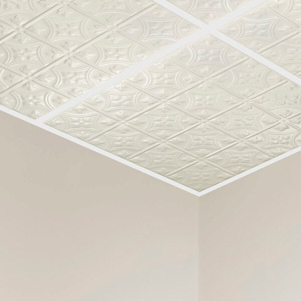 Hamilton Ceiling Tile, 24 in W x 24 in L, 5 PK