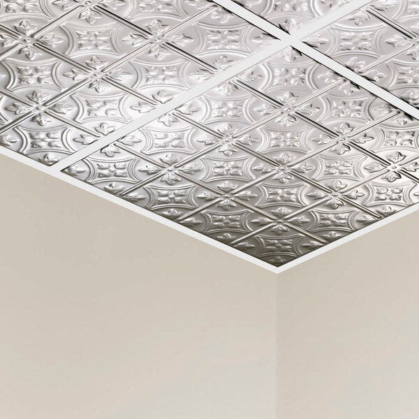 Hamilton Ceiling Tile, 24 in W x 24 in L, 5 PK