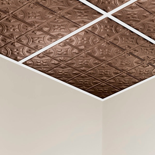 Hamilton Ceiling Tile, 24 in W x 24 in L, 5 PK
