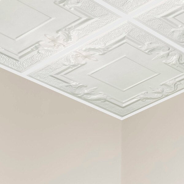 Niagara Ceiling Tile, 24 in W x 24 in L, 5 PK