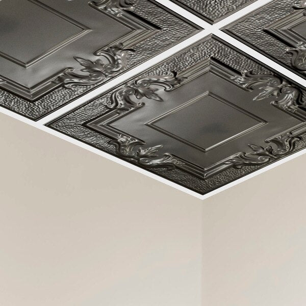 Niagara Ceiling Tile, 24 in W x 24 in L, 5 PK